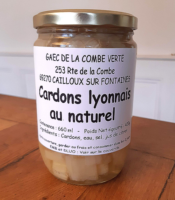 cardon lyonnais au naturel  Gaec de la Combe Verte - © lesProducteurs.online
